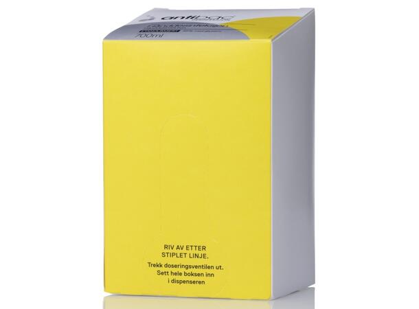 Hånddesinfeksjon ANTIBAC 85% 700ml BIB Antibac i bag in box eske til dispenser 